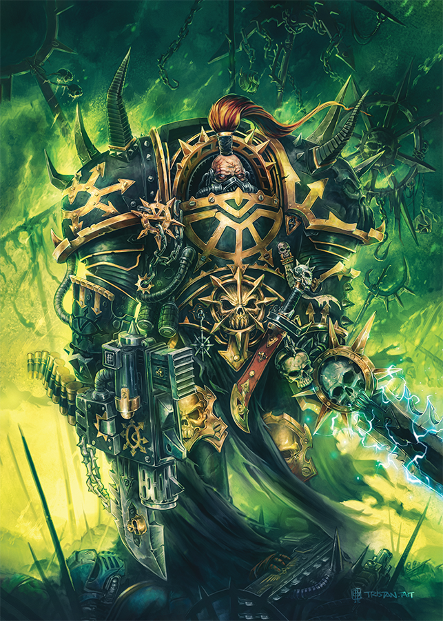 Chaos Terminator - Warhammer 40k Fanart